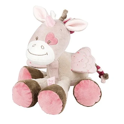 Afbeelding van Nattou 987011 Knuffel de eenhoorn, metgezel van geboorte, 30 cm, Nina, jade en Lili, kleur roze, normaal,