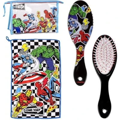 Afbeelding van Tas met accessoires The Avengers Blauw 23 x 15 8 cm