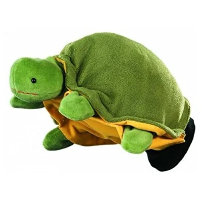 Afbeelding van Beleduc Schildpad Speelhandschoen Handpop