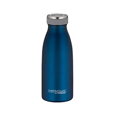 Afbeelding van THERMOcafé by THERMOS, Borraccia termica Geïsoleerde thermoskan per bevande, 0,35 l, saffierblauw mat