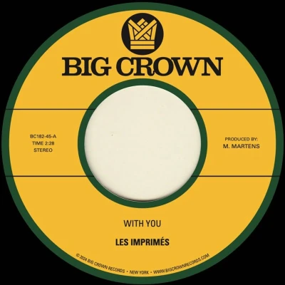 Afbeelding van Les Imprimes With You (7&quot; Vinyl Single)