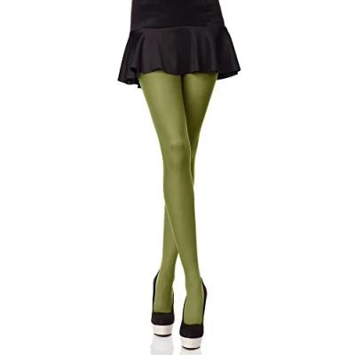 Afbeelding van Merry Style Dames Panty 40 DEN Medium gloss Polyamide SS Hiver Groen M