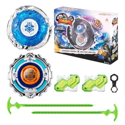 Image de Toupie Infinity Nado Split Série Shadow Shark et Delver Mecha