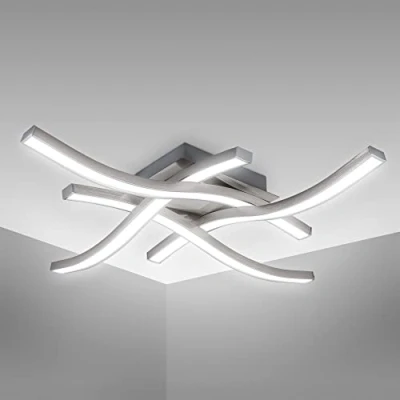 Afbeelding van B.K.Licht LED Plafondlamp modern voor binnen woonkamer plafonniére 4.000K 2.000Lm 20W