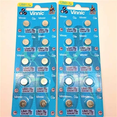 Afbeelding van Set van 20 VINNIC AG3 L736F LR41 alkaline, 1,5 V