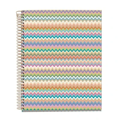 Afbeelding van Miquelrius Notebook A5 (148 x 210 mm), rooster 5 mm, 120 vellen van 70 g/m², kartonnen omslag, 4 gekleurde strepen, koperen spiraal, collectie Feeling Mallorca, Zigzag
