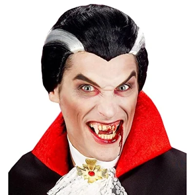 Afbeelding van Générique Pe776 pruik Comte Dracula Eén maat