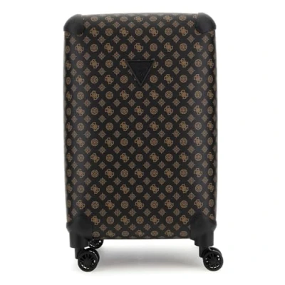 Afbeelding van GUESS Trolley Wilder 22 IN 8 WHEELER Exp. Brown Donkerbruin 64cm