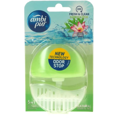 Afbeelding van Ambi Pur Toiletblok Starterkit 5in1 Bamboo &amp; Lotus