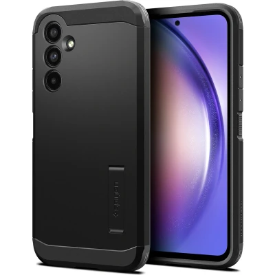 Afbeelding van Spigen Optik Armor Samsung Galaxy A54 Hoesje Camera Slider Zwart