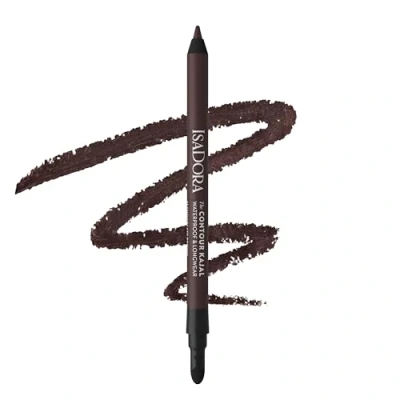Afbeelding van Isadora THE Contour Kajal Waterproof &amp; Longwear Eyeliner, Maat: 1.2 g, Chocolate brown