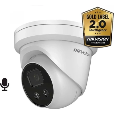 Afbeelding van Hikvision Digital Technology DS 2CD2346G2 IU(2.8mm)(C) Torentje IP beveiligingscamera Binnen &amp; buiten 2688 x 1520 Pixels Plafond/muur