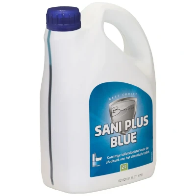 Afbeelding van Bardani Sani Plus Blue Toiletvloeistof Blauw Toiletvloeistoffen &amp; Papier