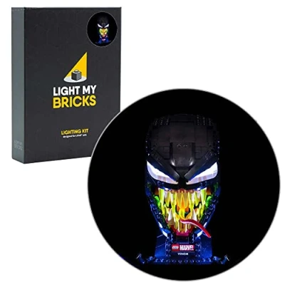 Afbeelding van Light My Bricks Geschikt voor LEGO Spider Man Venom 76187 Verlichtings Set