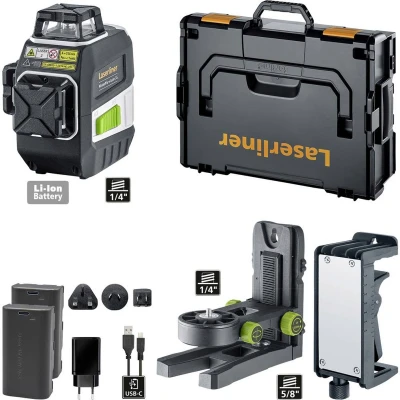 Afbeelding van Laserliner MasterPlane Laser 3G Pro 360 lijnlaser