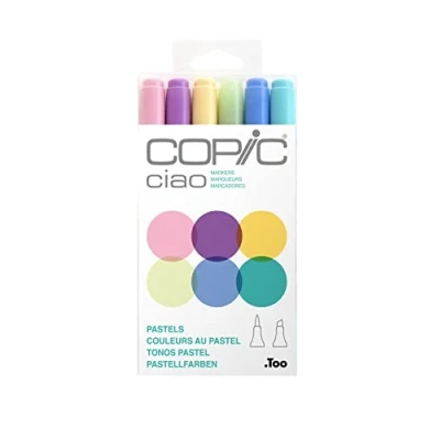 Afbeelding van Copic Marker Ciao 5+1 Set Pastel Colors 6 stuks