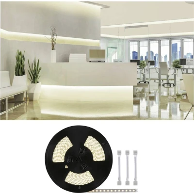 Afbeelding van Paulmann 71042 LED strip uitbreidingsset Met connector (male) 24 V 20 m Warmwit