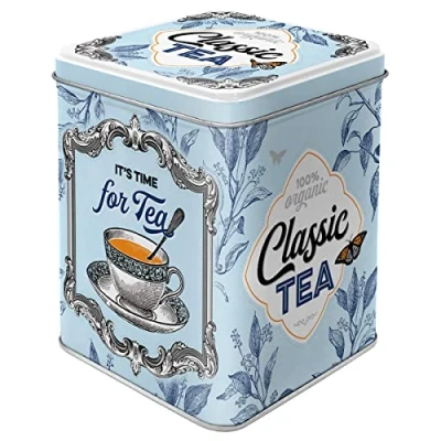 Afbeelding van Nostalgic Art Tea Box Classic Hoogte 9,5cm