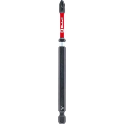Afbeelding van Einhell 120 mm PH2 Double Twist Impact Tip (S2 staal, hoge duurzaamheid, dubbel torsie effect, rode ring, schacht E6.3)