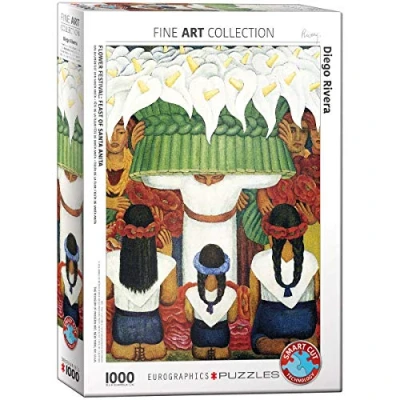 Afbeelding van Eurographics Diego Rivera Puzzel voor kinderen, Maat: One Size, Multicoloured