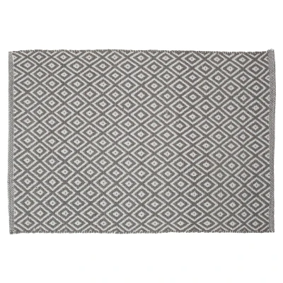 Afbeelding van Sealskin Trellis Badmat Katoen 60x90 cm Grijs