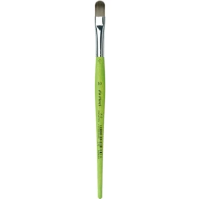 Afbeelding van DA VINCI 375 Series Filbert penseel van kunstvezel, 19,5 x 0,95 30 cm, groen