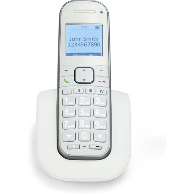 Afbeelding van Fysic FX 9000 Senioren DECT telefoon met grote toetsen en 1 handset, wit White