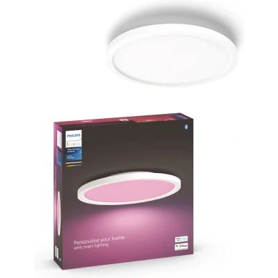 Afbeelding van Philips Hue Surimu paneellamp White and Color rond wit