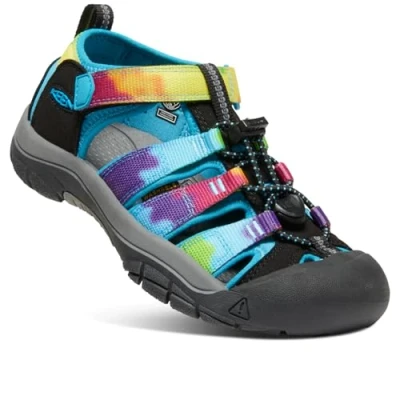Afbeelding van Keen Newport H2 Children Unisex Outdoorsandalen voor kinderen, Maat: 24, Rainbow Textiel