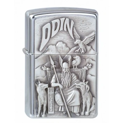 Afbeelding van Zippo Lighter Viking Odin Emblem