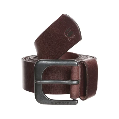 Afbeelding van G Star ZED Riem, Heren, Maat: 120, Dark brown/black