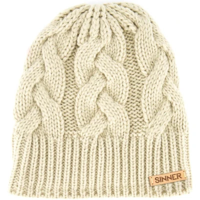 Afbeelding van Sinner Cable Muts Sand Beige Mutsen