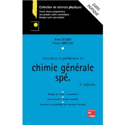 Afbeelding van Exercices et problemes de chimie generale speciale