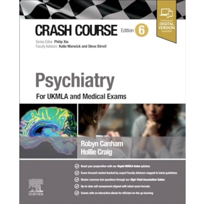 Afbeelding van Crash Course Psychiatry