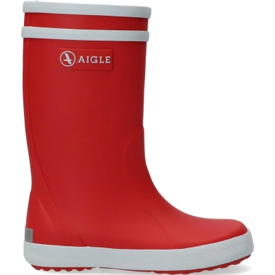 Afbeelding van Aigle Lolly Pop Kinderregenlaarzen, uniseks, 2 stuks, Rood Wit