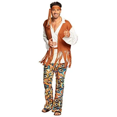 Afbeelding van Boland Kostuum Flower guy (M/L) Volwassenen Hippie 60&#039;s &amp; 70&#039;s Power