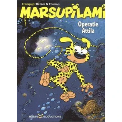 Afbeelding van Marsupilami 24. operatie attila