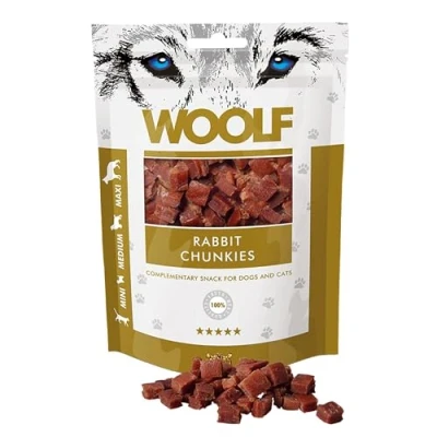 Afbeelding van Woolf Hondensnack van konijn 100