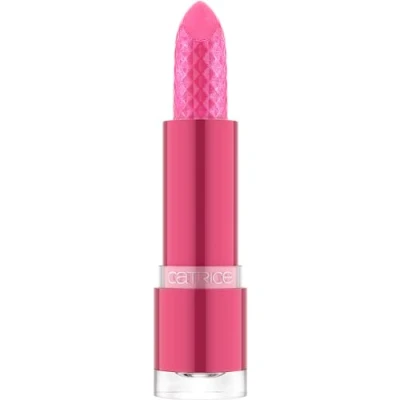 Afbeelding van Catrice Glitter Glam Glow lippenbalsem nr. 010 voedende vochtinbrengende roos kleuraanpassing veganistisch zonder parabenen microplasticdeeltjes nanodeeltjes per stuk verpakt (3,2 g)