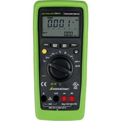 Afbeelding van Gossen Metrawatt M194A Multimeter Digitaal CAT III 600 V, IV 300 V Weergave (counts): 6600
