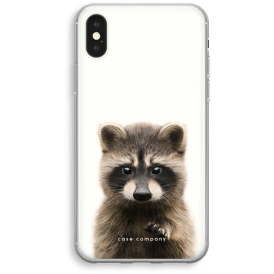 Afbeelding van Case Company® hoesje geschikt voor iPhone XS Rocco Soft Cover Telefoonhoesje Bescherming aan alle Kanten en Schermrand