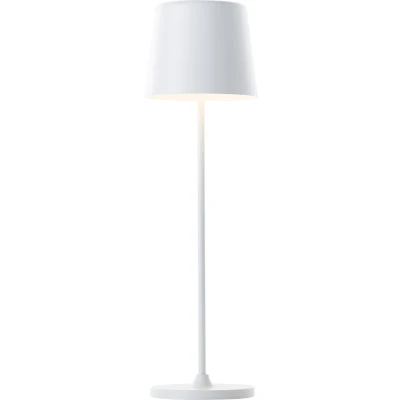 Afbeelding van Brilliant Kaami Tafellamp Ø 10 cm Wit