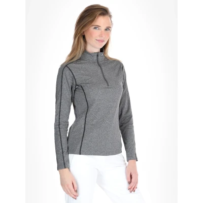 Afbeelding van ICEPEAK FAIRVIEW Dames Wintersportpully Antraciet Maat XL