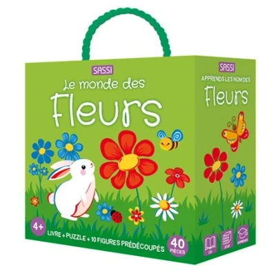 Image de Q box. Le monde des fleurs