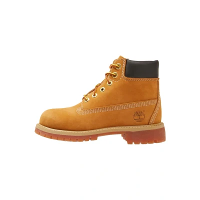 Afbeelding van Timberland 6 IN Premium WP BOOT Veterboots voor kinderen, Maat: 32, Wheat Veloursleer