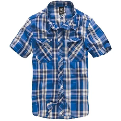 Afbeelding van Brandit Roadstar Overhemd, Heren, Maat: XL, Blue
