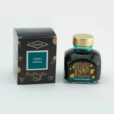 Afbeelding van Diamine Vulpeninkt 80 ml Aurora Borealis