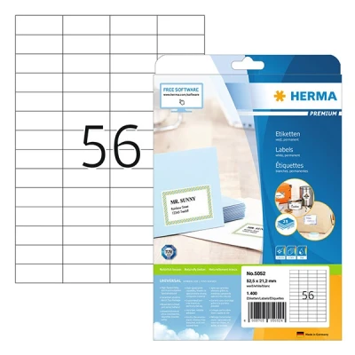 Image de HERMA Premium étiquettes laminées 1400 étiquette(s)