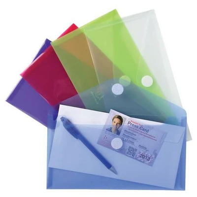 Image de Mini pochettes enveloppes polypropylène 25x13,5cm