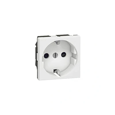 Afbeelding van Legrand Mozaïek Wandstopcontact (WCD schakelmateriaal) 077213 E2KWZ